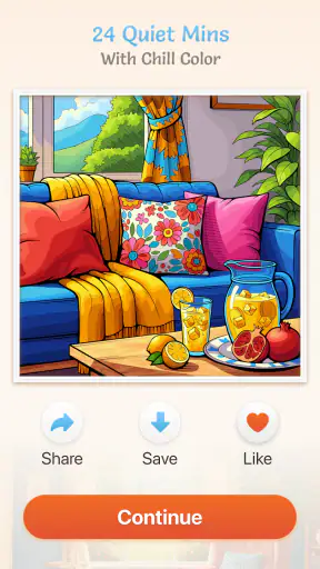 Chill Color - Paint by Number screenshot