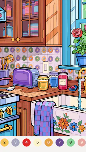 Chill Color - Paint by Number screenshot