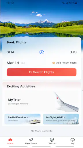 China Eastern screenshot