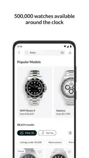 Chrono24 | Luxury Watch Market screenshot