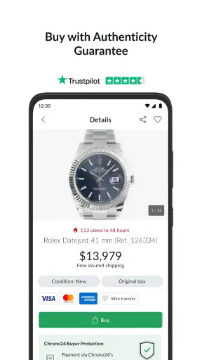 Chrono24 | Luxury Watch Market screenshot