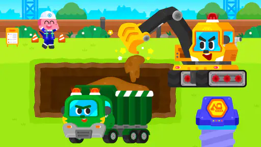 Cocobi Construction Truck-kids screenshot