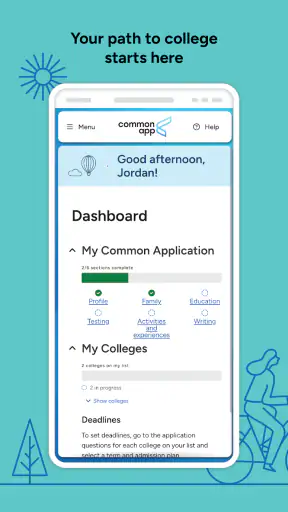 Common App screenshot