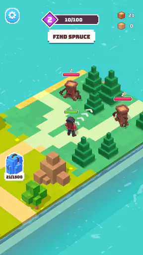 Craft Valley - Building Game screenshot