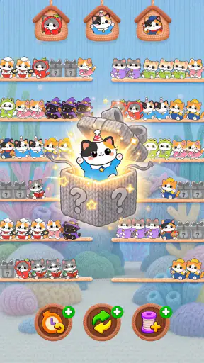 Cutie Sort: เกมจัดเรียงแมว screenshot