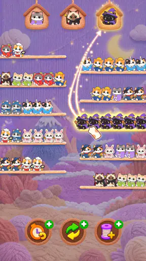 Cutie Sort: เกมจัดเรียงแมว screenshot