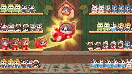 Cutie Sort: เกมจัดเรียงแมว screenshot