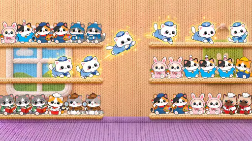 Cutie Sort: เกมจัดเรียงแมว screenshot