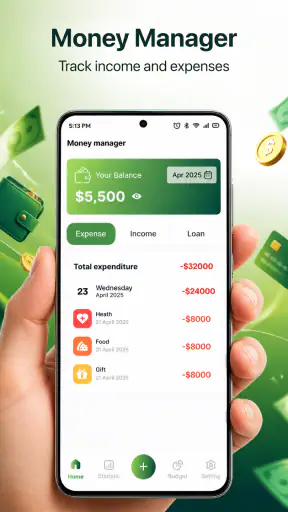 Daily Money Manager screenshot