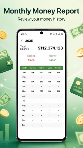 Daily Money Manager screenshot