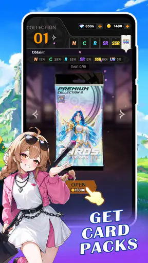 Deck Battle: Anime TCG screenshot