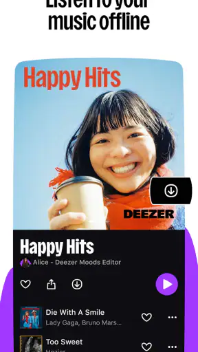 Deezer: Music & Podcast Player screenshot
