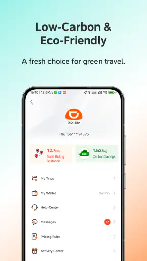 DiDi Bike screenshot
