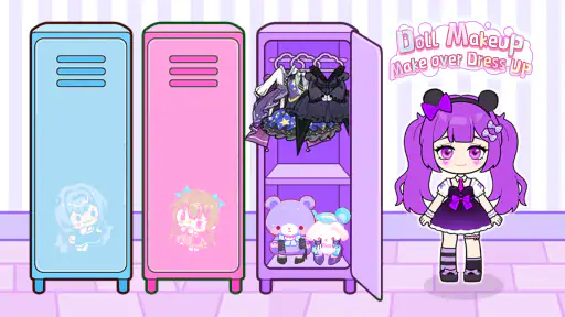 Doll Makeup game - เกมเเต่งตัว screenshot