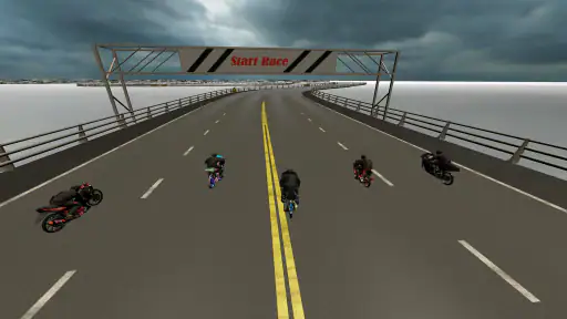 Drag Bike:การแข่งรถจักรยานยนต์ screenshot