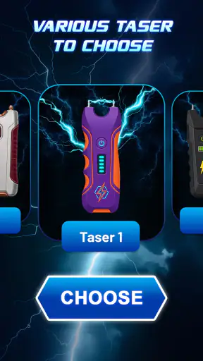 Electric stun gun: shock prank screenshot
