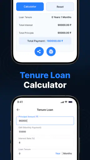 EMI Calculator screenshot