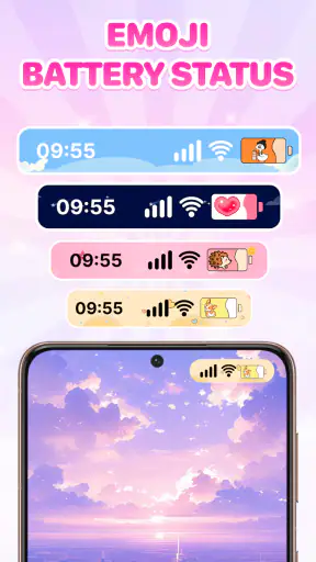 Emoji battery - Icon Battery screenshot