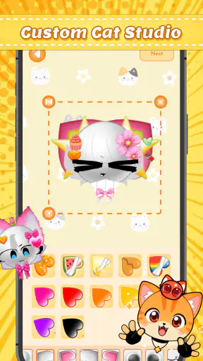 Emoji Cat Maker: Cat Stickers screenshot
