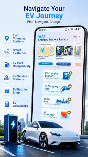 EV Charging Stations Locator screenshot