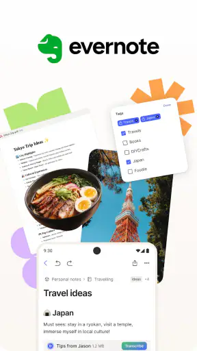 Evernote - ตัวจัดระเบียบบันทึก screenshot