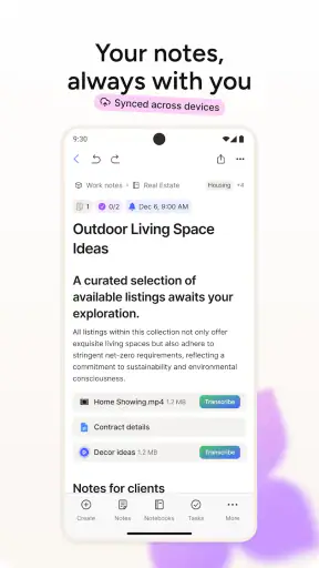 Evernote - ตัวจัดระเบียบบันทึก screenshot
