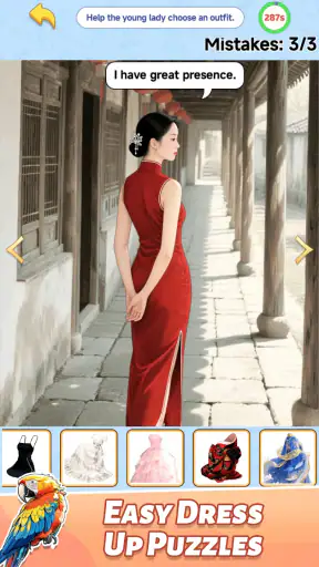 Fashion Makeover Puzzle screenshot