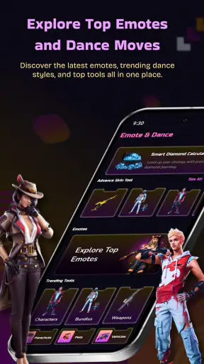 FFF Skin Tool Emotes - iMotes screenshot
