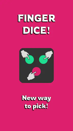 Finger Dice - เกมสุ่ม screenshot