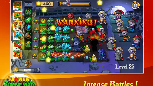 Flower Zombie War screenshot