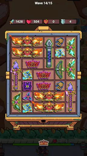 Fluffy Backpack: Merge Defense screenshot
