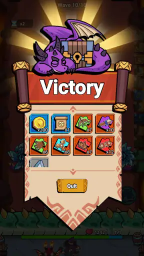 Fluffy Backpack: Merge Defense screenshot