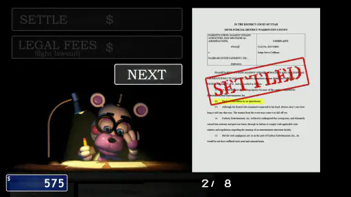 FNaF 6: Pizzeria Simulator screenshot