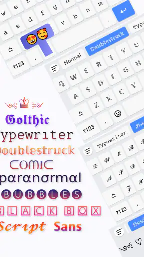 Fonts Aa - แบบอักษรบนแป้นพิมพ์ screenshot