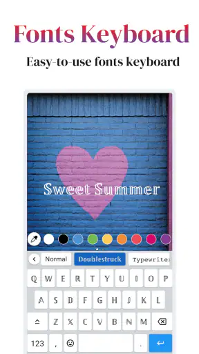 Fonts Aa - แบบอักษรบนแป้นพิมพ์ screenshot