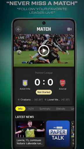 Football Live TV - FootLive screenshot