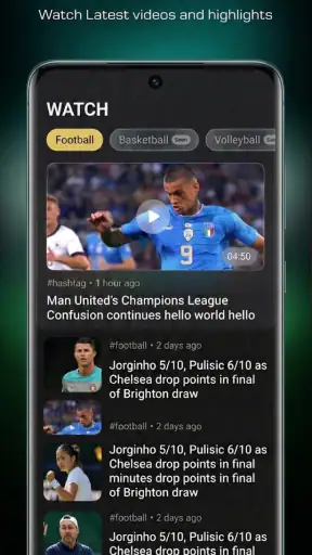 Football Live TV - FootLive screenshot