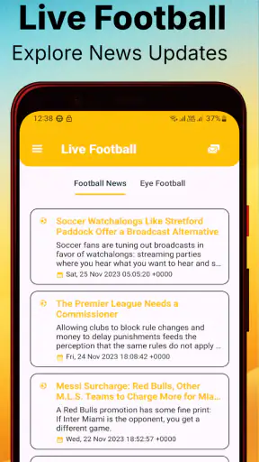 Football Live TV HD 2026 screenshot