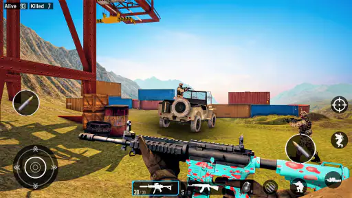 FPSคอมมานโดเกมยิงปืนไม่ใช้เน็ต screenshot