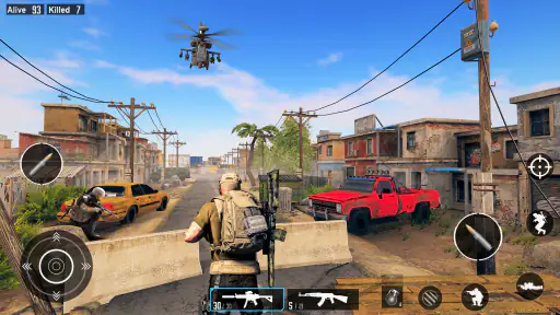 FPSคอมมานโดเกมยิงปืนไม่ใช้เน็ต screenshot