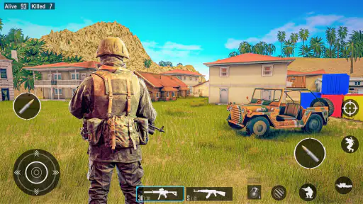 FPSคอมมานโดเกมยิงปืนไม่ใช้เน็ต screenshot