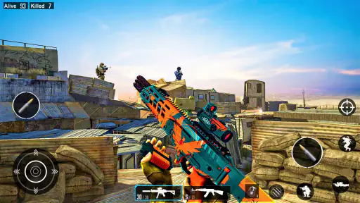 FPSคอมมานโดเกมยิงปืนไม่ใช้เน็ต screenshot