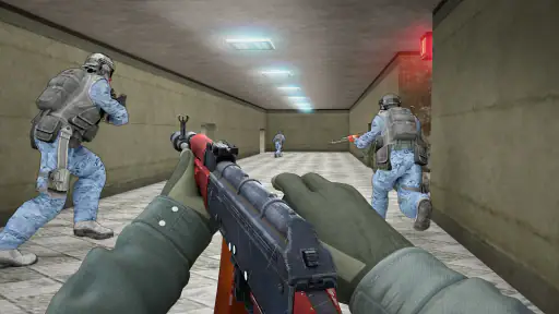 FPSเกมยิงปืนคอมมานโดเกมออฟไลน screenshot