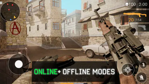 FRAGEN. Shooter screenshot