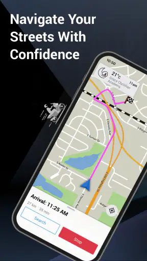 Garmin StreetCross screenshot