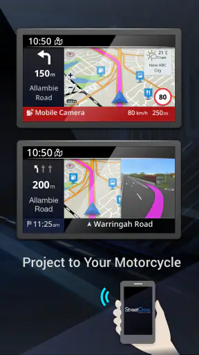 Garmin StreetCross screenshot
