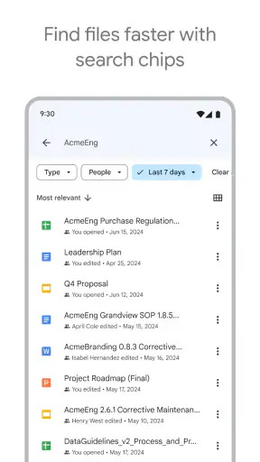 Google ไดรฟ์ screenshot