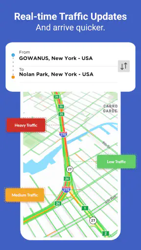 GPS Maps, Navigation & Traffic screenshot