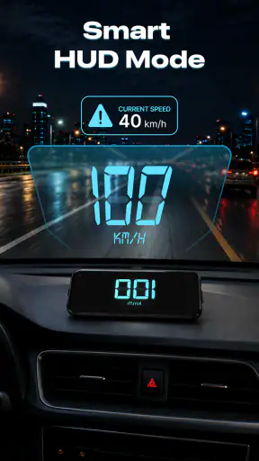 GPS Speedometer & Speed Alerts screenshot