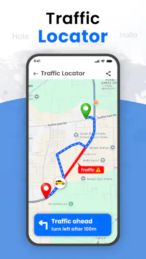 GPS ระบบนำทาง- Easy Map Route screenshot